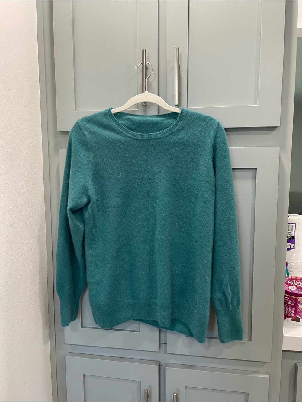 J. Crew Teal Crewneck Sweater no tag